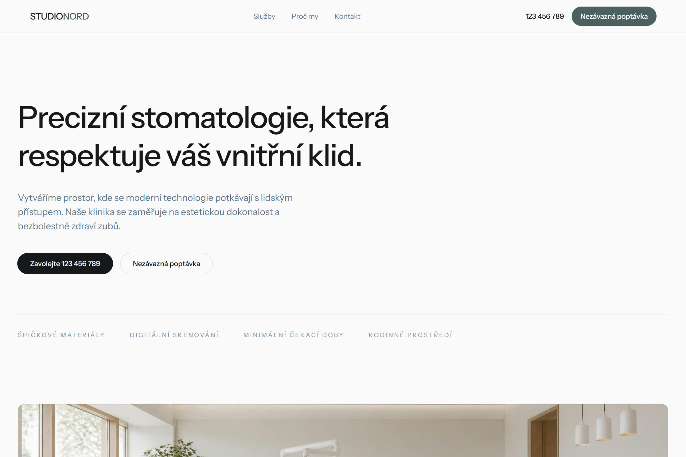 Náhled projektu Studio Nord